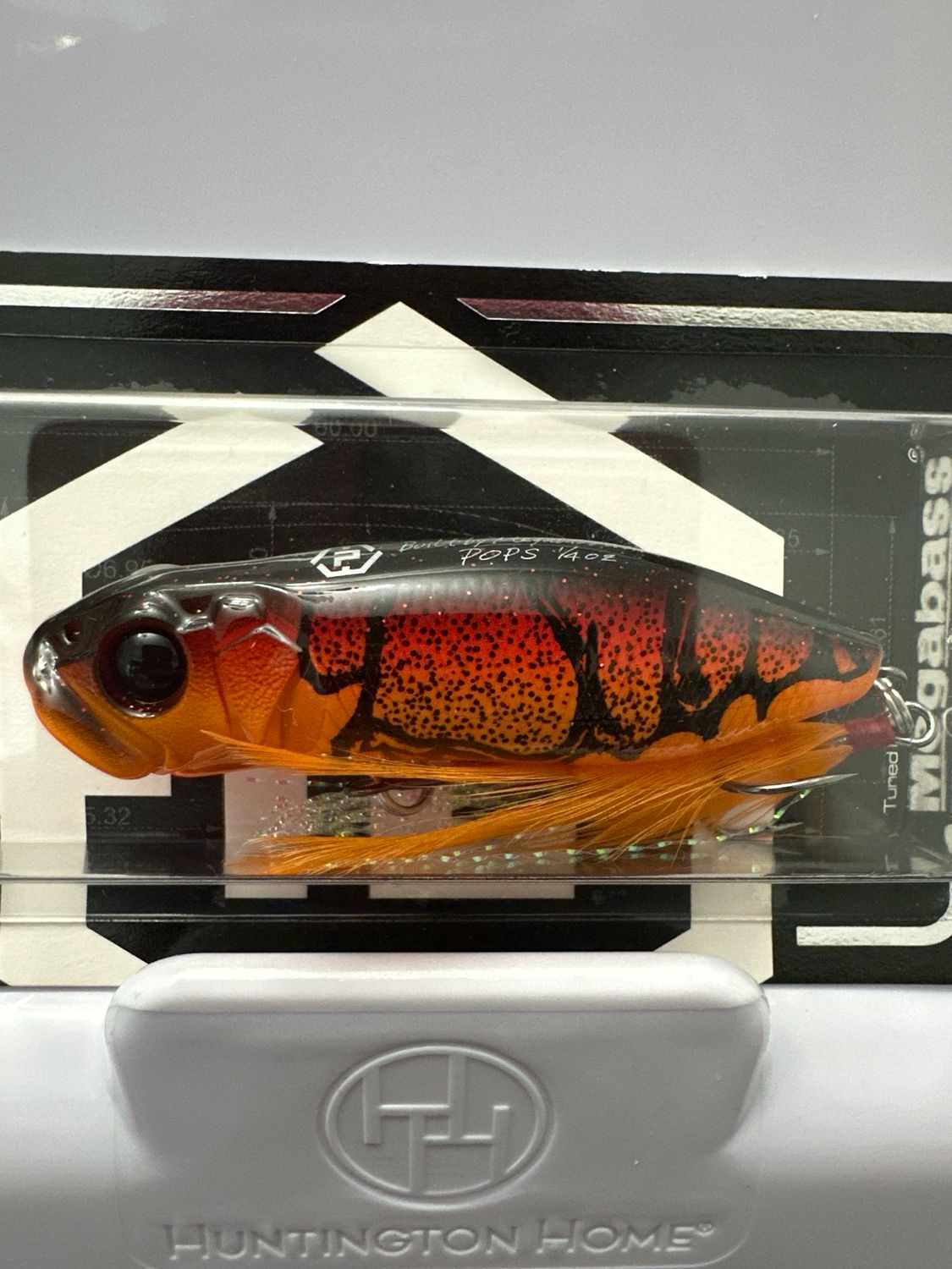 Megabass MPW Pops #7 Fire Craw 60mm | 1/4oz Topwater