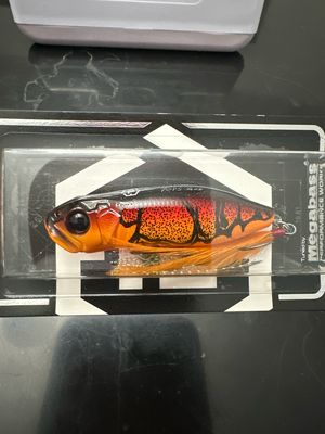 Megabass MPW Pops #7 Fire Craw 60mm | 1/4oz Topwater