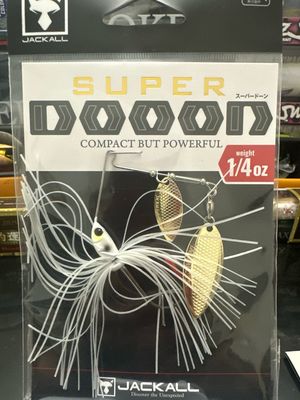 Jackall Super Dooon 1/4oz Secret White