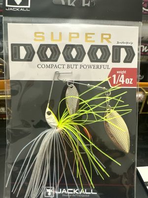 Jackall Super Dooon 1/4oz Stealth Natural Chart