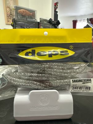Deps Sakamata Shad 6inch #92 Silver Shiner 6baits/pack