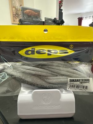 Deps Sakamata Shad 6inch #127 Silver Shad 6baits/pack