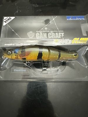 Gan Craft Ripple Claw 178 Realive Bone GAN-42 Peacock. Gorgeous! NIP