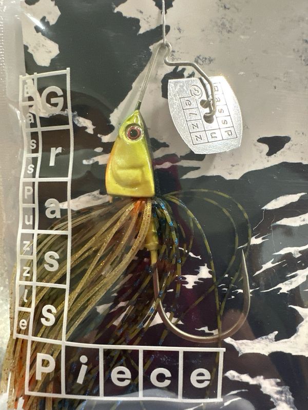 Bass Puzzle Grass Piece 3/4oz G16 Blue Gill