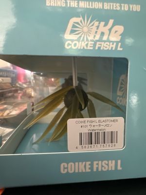 Hideup Coike Fish L (Large). #101 Watermelon. NIP.