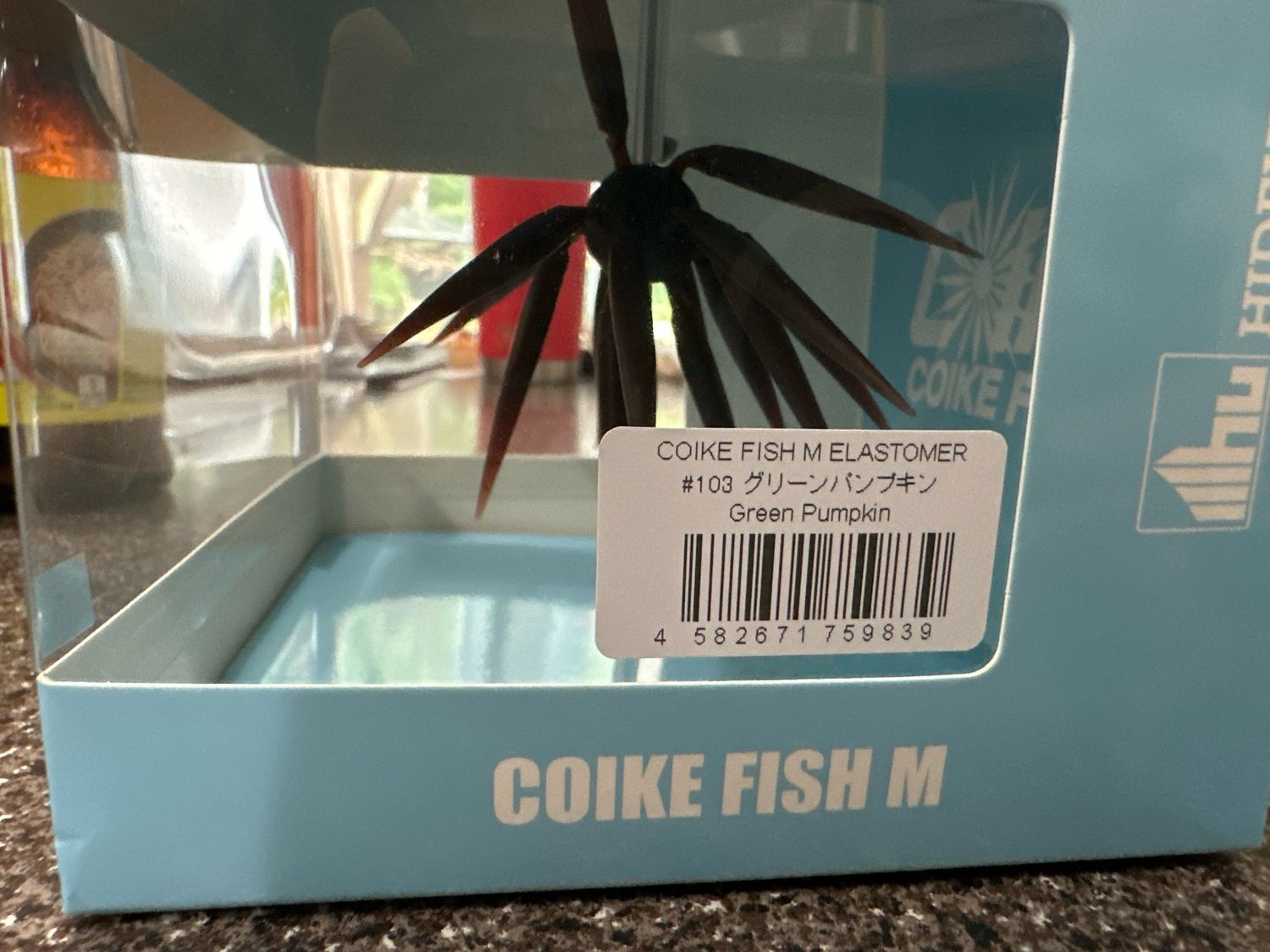 Hideup Coike Fish M (Medium). #103 Green Pumpkin. New In Package