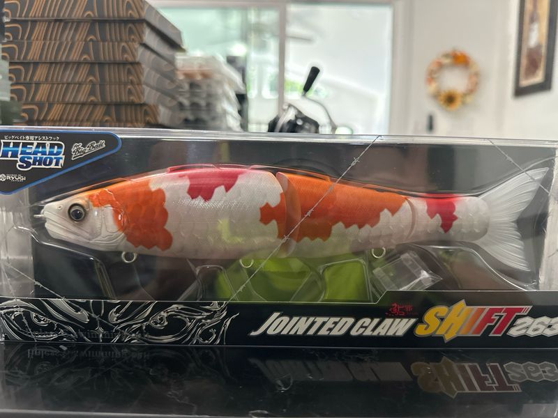 Gan Craft Jointed Claw Shift 263 (VERY LARGE Over 10”) JDM Swimbait. #T-16 Exact Bait In Pictures. NIB