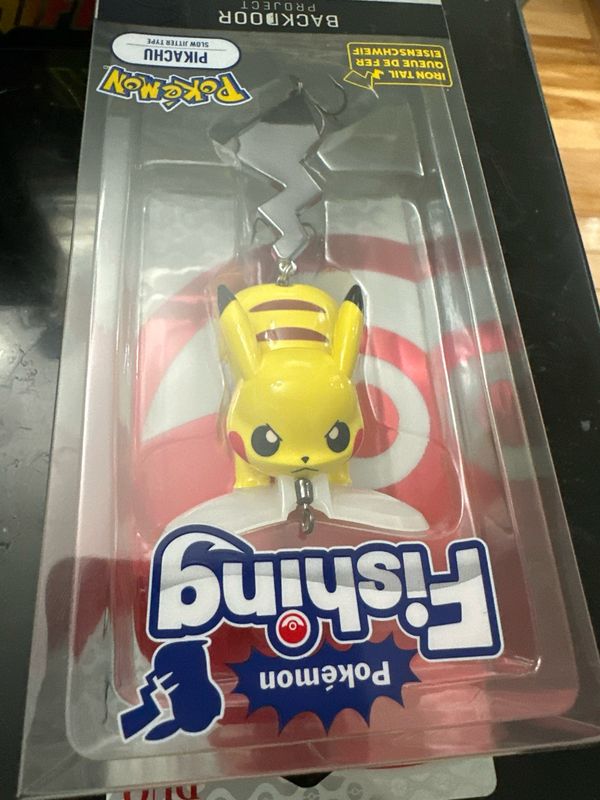 Pokemon Pikachu Serious Face, Rare Iron Tail, Slow Jitter Type. 106mm, 22g (4-1/6”, Just Over 3/4oz). NIP