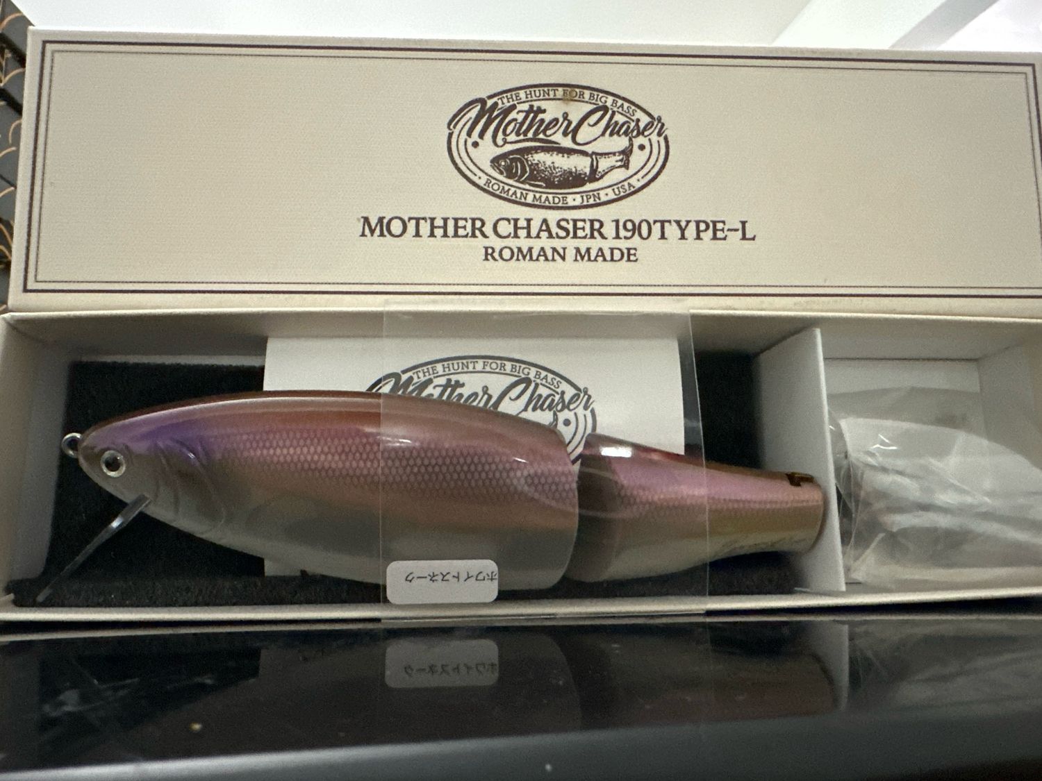 Roman Made Mother Chaser 190 Type-L. Exact Bait In Pictures. Very Hard To Obtain And New In Box!