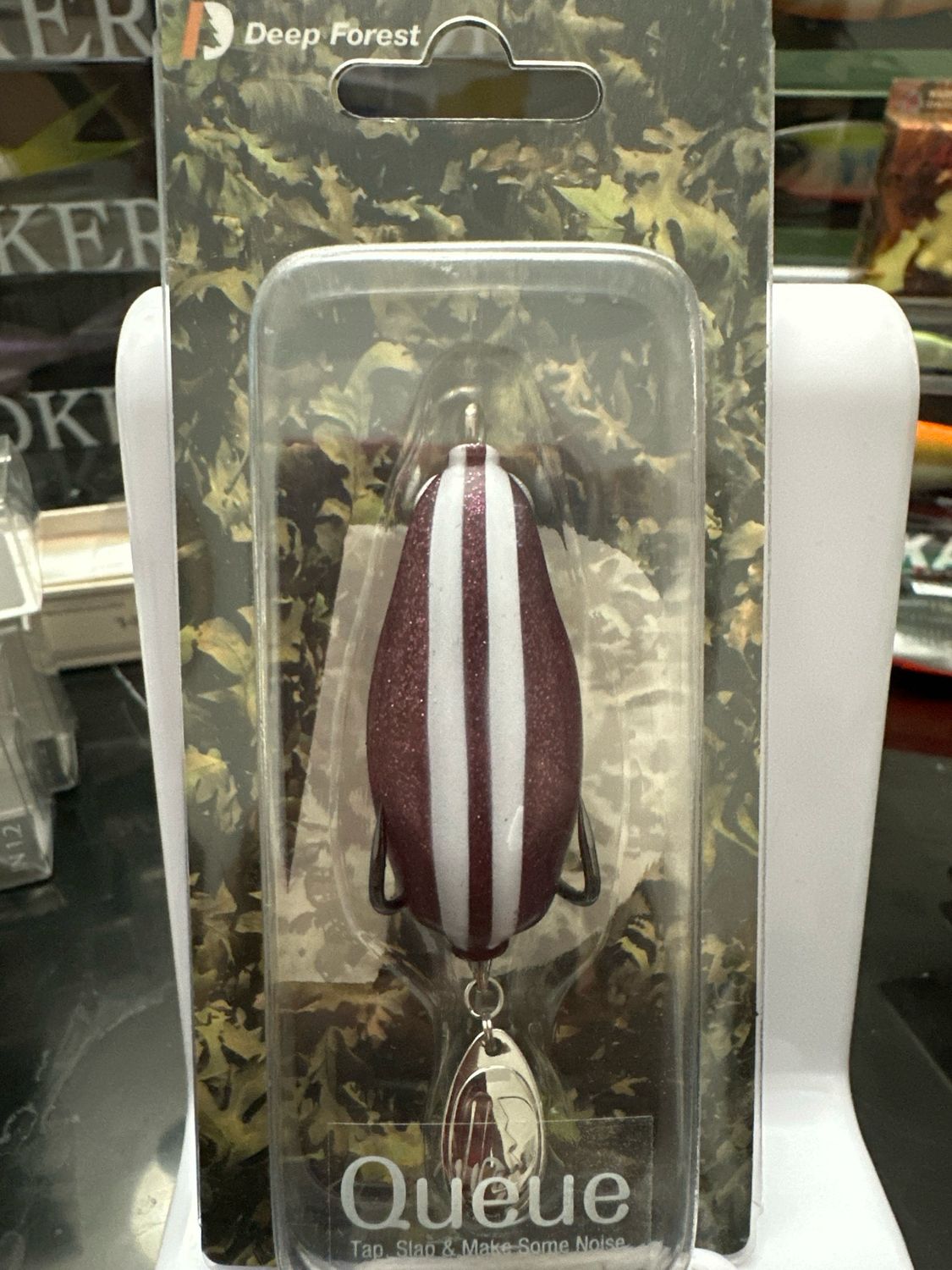 Deep Forest Queue Frog Que-016 Malibu. Ultra Premium JDM Topwater Frog. NIP
