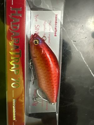 Megabass Hadara Trap 70 Special Color Madai. 70mm, 17g Sinking. NIP