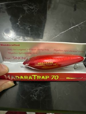 Megabass Hadara Trap 70 Special Color Madai. 70mm, 17g Sinking. NIP