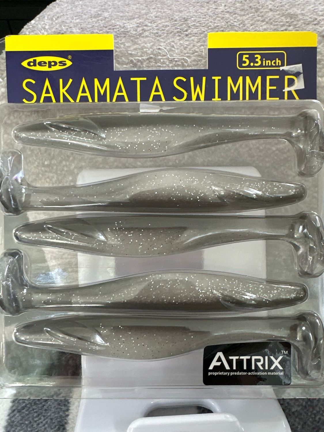 Deps Sakamata Swimmer 5.3inch #92 Silver Shiner 5baits/pack