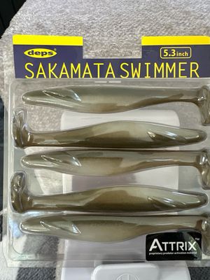 Deps Sakamata Swimmer 5.3inch #96 Smelt 5baits/pack