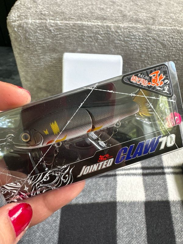 Gan Craft Jointed Claw 70 From Ayu Secret Color Set #AI-05 Rusty Sweetfish 4.6g / 70mm / Sinking