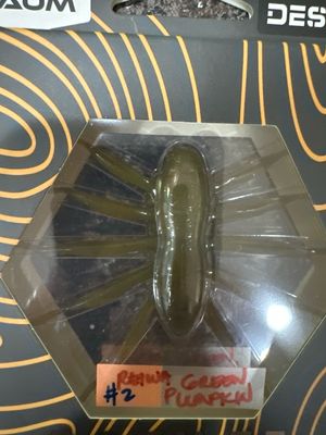 Baum Bofu 55. #2 Reiwa Green Pumpkin. New JDM Fabulous Elastomer Topwater Bait. Watch YouTube Videos On These Baits. New In Packages