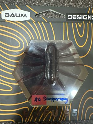Baum Bofu 55. #6 Scuppernog. Great New JDM Elastomer Topwater Bait. Watch The Action On YouTube Videos.
