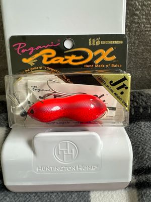 Megabass Pagani Rat X Jr #14 VR (Viper Red) Hand Made Of Balsa 64.5mm | 5/16oz Topwater