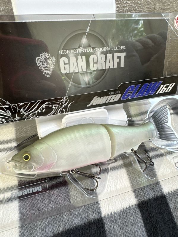 Gan Craft Jointed Claw 168 #TS-16 Casper 168mm | 2oz | Floating