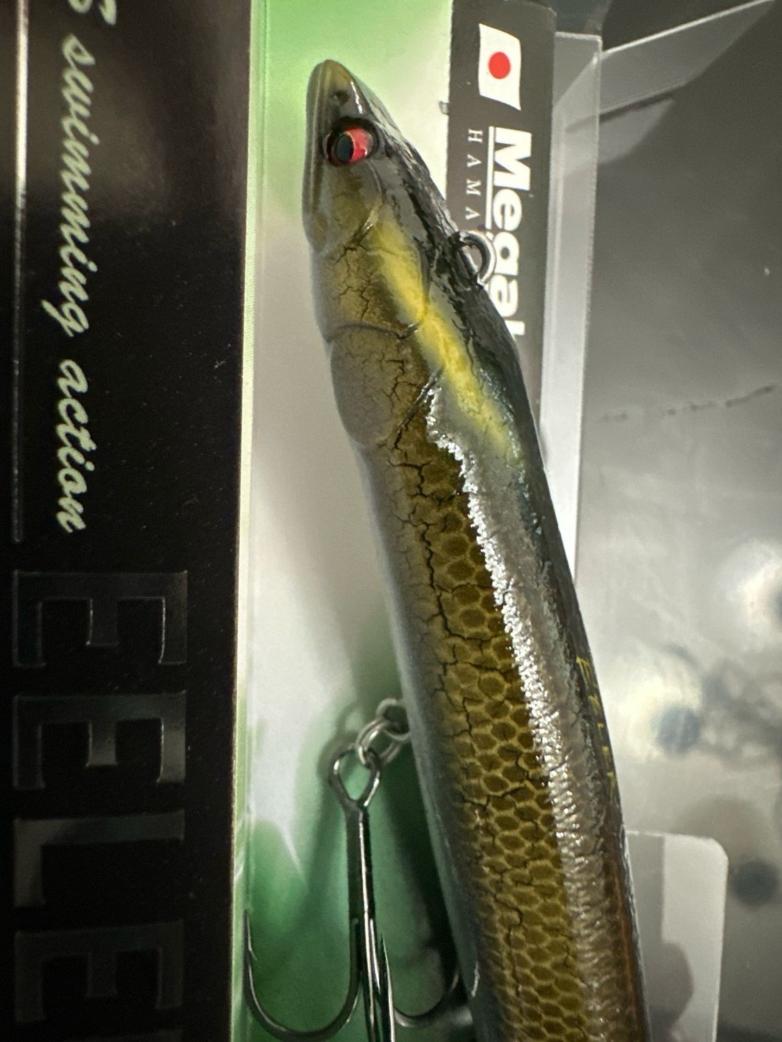 Megabass Eeler ITO Medusa. Great JDM Discontinued 1oz, 235mm (approximately 9”) Max 3’ (1 Meter) Diver. NIB