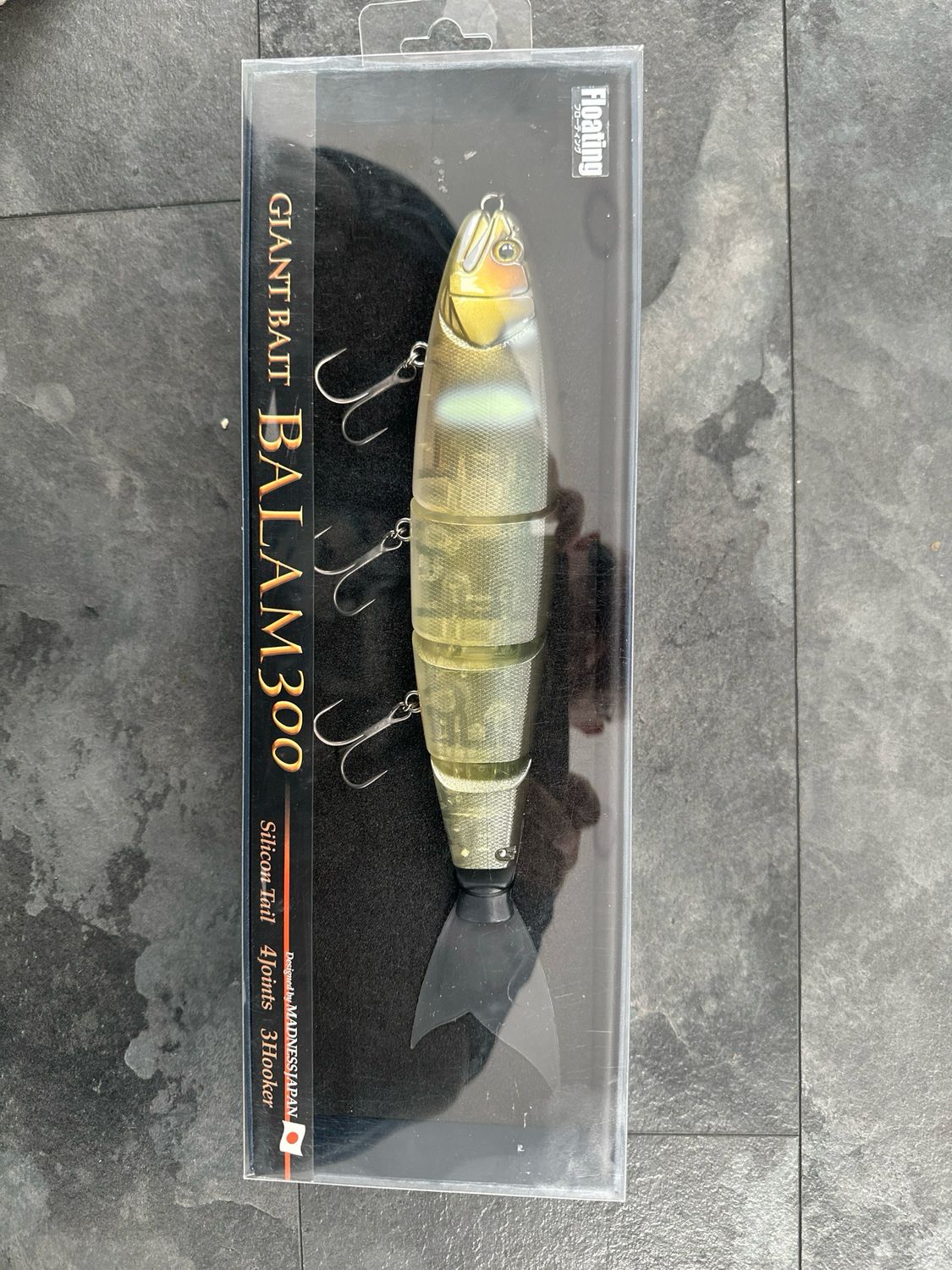 Madness Balam 300 Madness Japan #12 NoAyu HUGE JDM Bait. 12” 6oz Class. New In Package.
