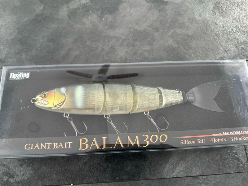 Madness Balam 300 Madness Japan #12 NoAyu HUGE JDM Bait. 12” 6oz Class. New In Package.