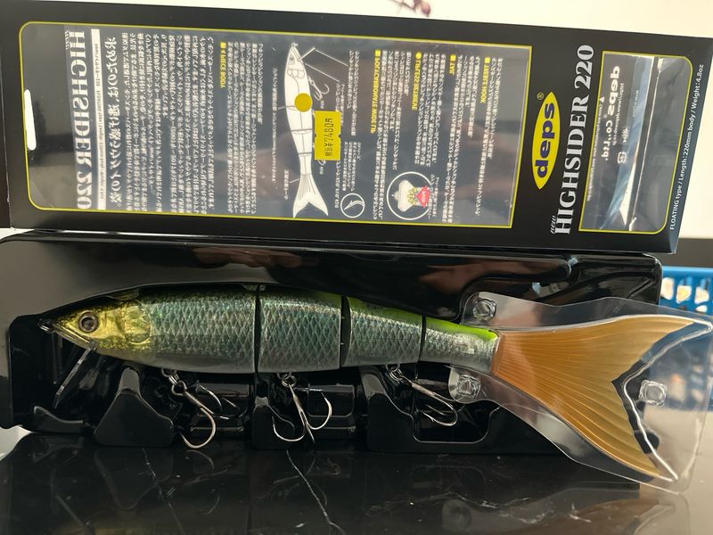 Deps Highsider 220 #02 Real Ketabass. 8.66”, 4.8oz. New In Box.