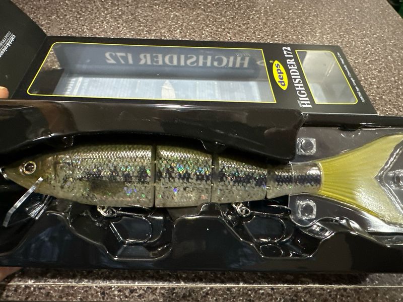 Deps Highsider 172 Baby Bass. 172mm 2.6oz. Just Short Of 7”. NIB