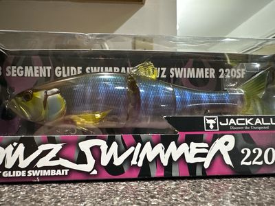 Jackall Dowzswimmer 220SF. BIG And Gorgeous JDM Swimbait. Exact Bait In Pictures. Approximately 8-3/4” 3.6oz. NIP