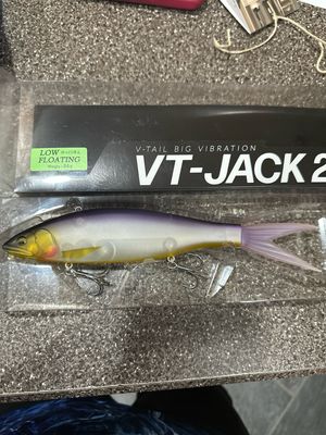 Fish Arrow VT Jack 230 Low, 84g. #05 Mat Shad (DRT Klash 9 V-Tail) BIG Lipless Vibration. Approximately 9” &amp; 3oz. NIB