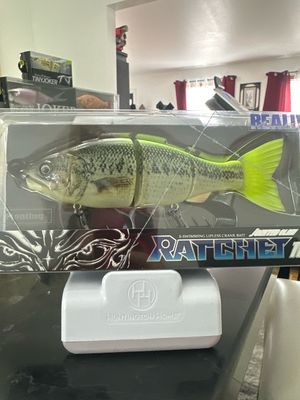 Gan Craft Jointed Claw Ratchet 184 #RF-10 Imperial GM Chart Largemouth Bass 180mm | 2.5oz | Floating. Exact Bait In Pictures. NIB