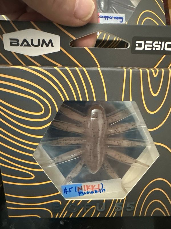 Baum Bofu #5 Pumpkin (Nikki). Amazing New JDM Topwater Bait! Watch YouTube Videos! NIP