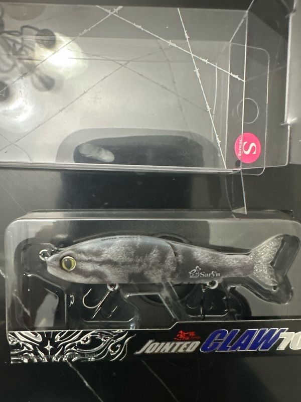 Gan Craft Jointed Claw 70 VERY Rare Color #SRK-01 Saryn. Sinking Version. Very Small 2.75” JDM Glide. NIB