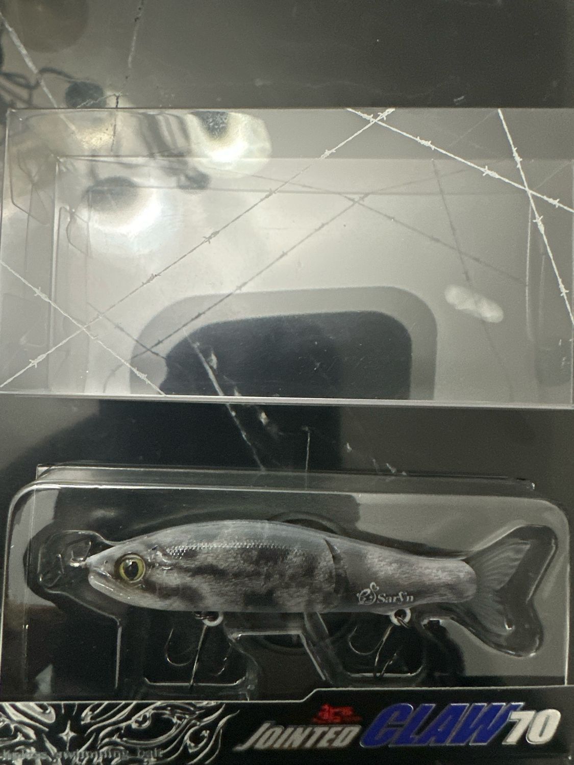 Gan Craft Jointed Claw 70. VERY Rare Color “Saryn”. Floating Version. 70mm 2.75” JDM Finesse Glide Bait. Exact Bait In Pics. NIP