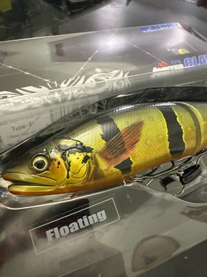 Gan Craft Jointed Claw 178F #RF-07 Belial Peacock Bass Lipless Swimming Bait