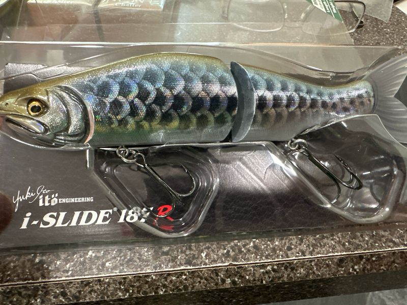 Megabass I-Slide 187R IM(SP-C) Dragon Fish Silver. Gorgeous JDM Glide. 187mm (7.36”) 2-1/4oz. NIP