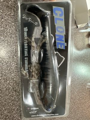 DRT Clone VERY RARE #04 Shinobi 10” Rigged JDM Soft Swimbait. 6oz (180g Class) Package Has Some Damage NIP.