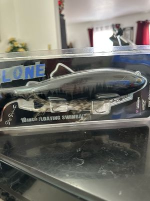 DRT Clone VERY RARE #04 Shinobi 10” Rigged JDM Soft Swimbait. 6oz (180g Class) Package Has Some Damage NIP.