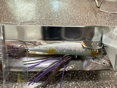 Imakatsu Alive Chatter 90 Slow Sinking #37 Alumina Hasu. Exact Bait In Pictures. NIP