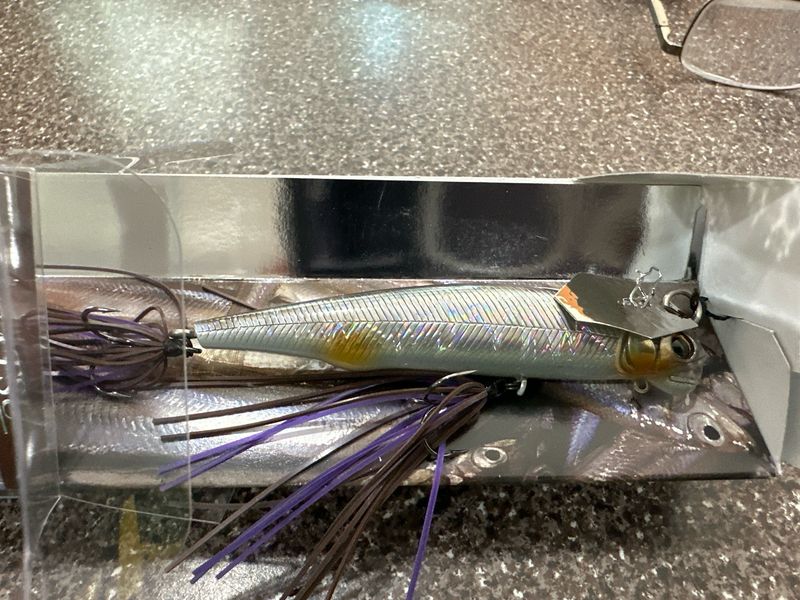 Imakatsu Alive Chatter 90 Slow Sinking #37 Alumina Hasu. Exact Bait In Pictures. NIP