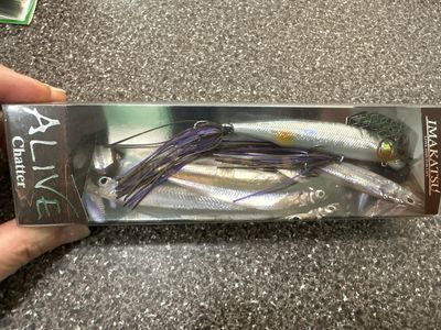 Imakatsu Alive Chatter 90 Slow Sinking #37 Alumina Hasu. Exact Bait In Pictures. NIP