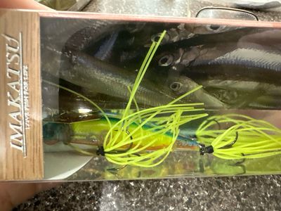 Imakatsu Alive Chatter 70 #06 Lightning Blue. Sinking. Exact Bait In Pics. NIP