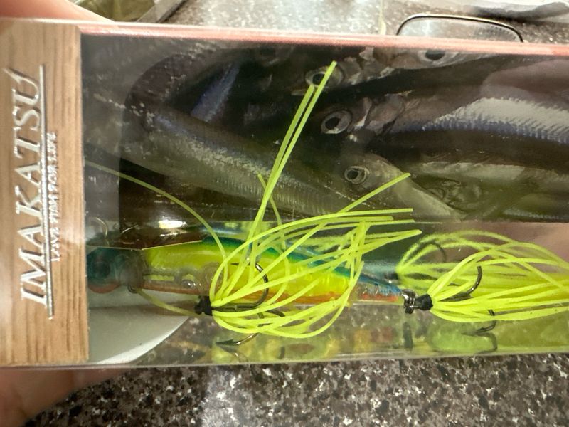 Imakatsu Alive Chatter 70 #06 Lightning Blue. Sinking. Exact Bait In Pics. NIP