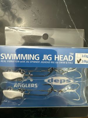 Deps Anglers Meister Jig Heads 18g (.63oz), NIP