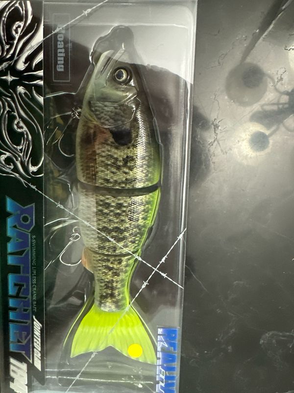 Gan Craft Ratchet 184 #RF-11 Belial GM Chart Gill. Gorgeous, Super Realistic “Realive” Print. S-Swimming 180mm 2.5oz Class.