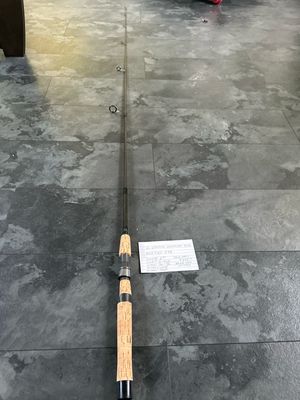G Loomis SJR 721 6’ Light Spinning Rod. Very Lightly Used But Very Difficult To See Any Use In This Rod At All Absolute Mint Condition. GREAT Quick Deal For someone. Stored For A Long Time.