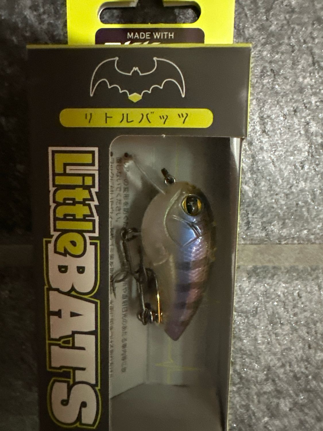 Imakatsu Little Bats #215 Kogill. Gorgeous New Smaller JDM Cranks With Rear Underspin. 4cm, 5g. NIP