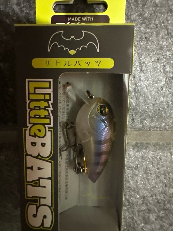 Imakatsu Little Bats #215 Kogill. Gorgeous New Smaller JDM Cranks With Rear Underspin. 4cm, 5g. NIP