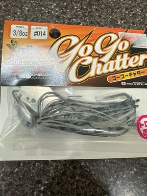 Geecrack GoGo Chatter. NEW JDM Chatters. 3/8oz #014 Electric Shad. Designed For Slow Retrieve With Screw Lock Hook. Exact Bait In Pics.