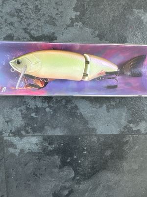 Attic Annie 175 WB Wakebait Version. #3 Natural Pearl Shad 6.8” 1.59oz, 0-1’ Depth. Floating, NIP